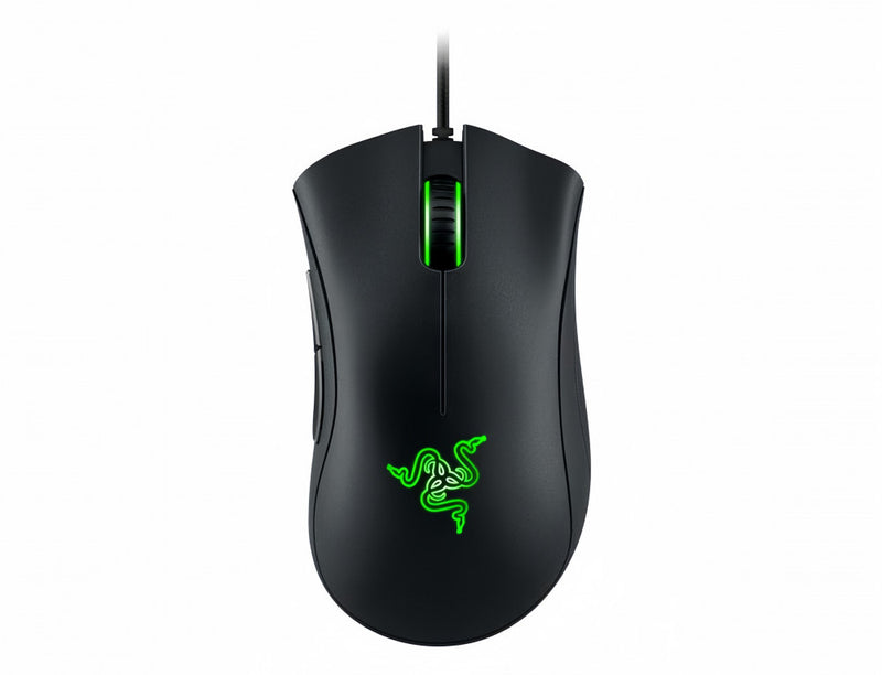 Razer Mouse Óptico Ergonômico De DeathAdder 6400DPI Com Fio USB